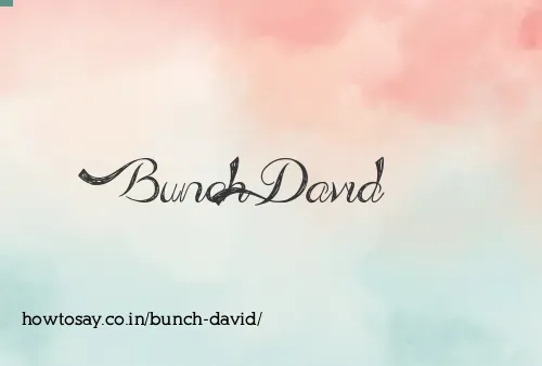 Bunch David