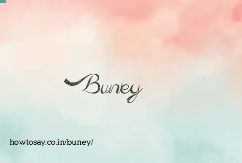 Buney