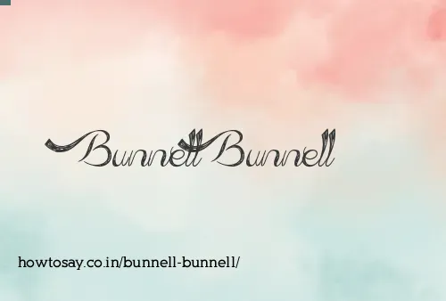 Bunnell Bunnell
