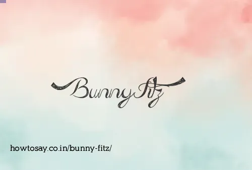 Bunny Fitz