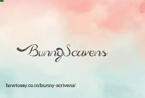 Bunny Scrivens