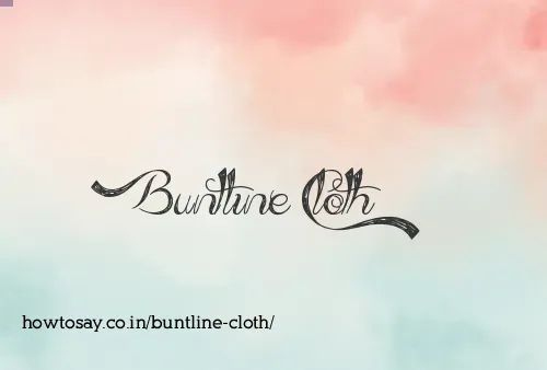 Buntline Cloth