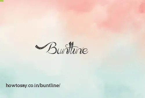 Buntline