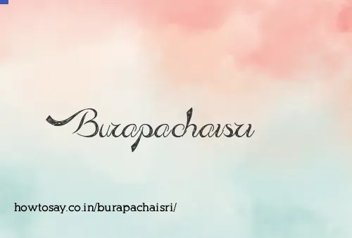Burapachaisri