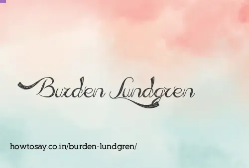 Burden Lundgren