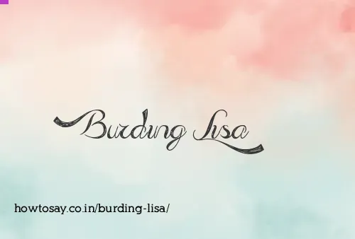 Burding Lisa