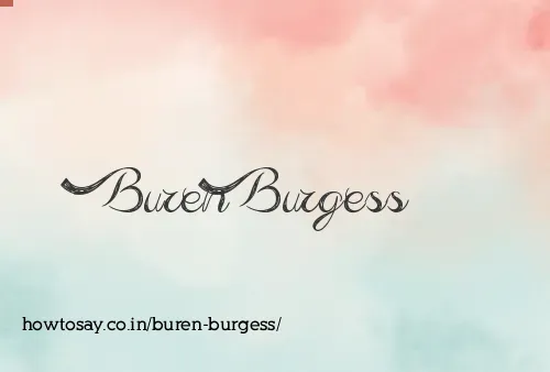 Buren Burgess