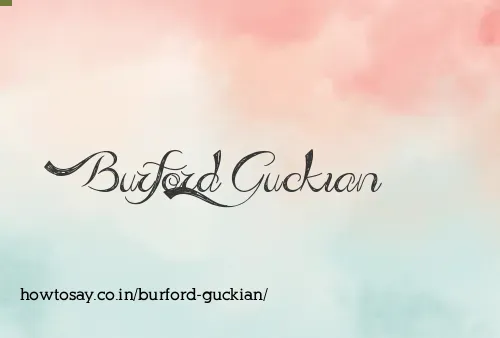Burford Guckian