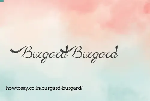 Burgard Burgard