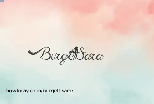 Burgett Sara