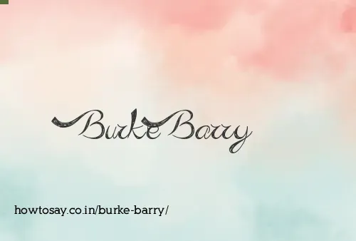 Burke Barry