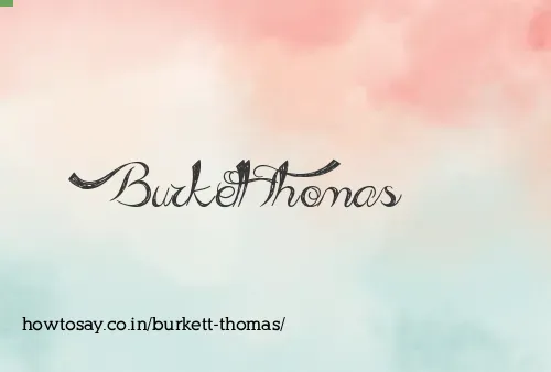 Burkett Thomas