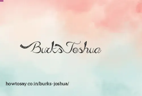 Burks Joshua
