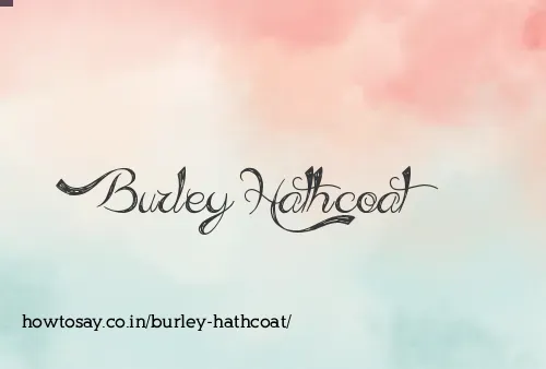 Burley Hathcoat