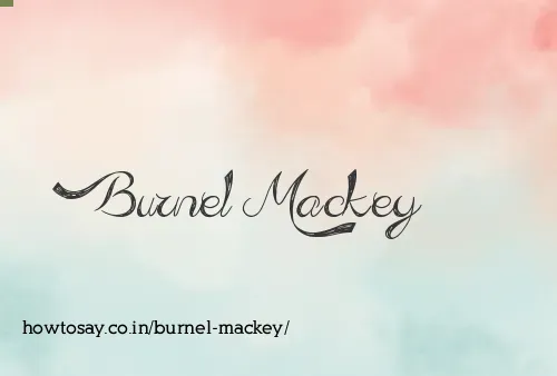 Burnel Mackey