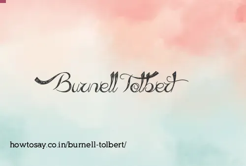 Burnell Tolbert
