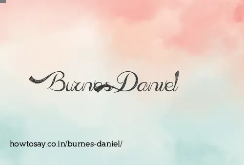 Burnes Daniel