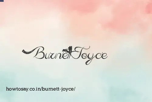 Burnett Joyce