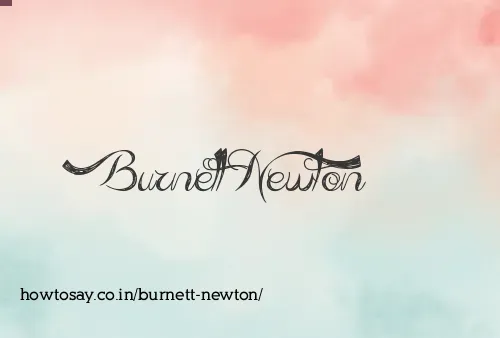 Burnett Newton