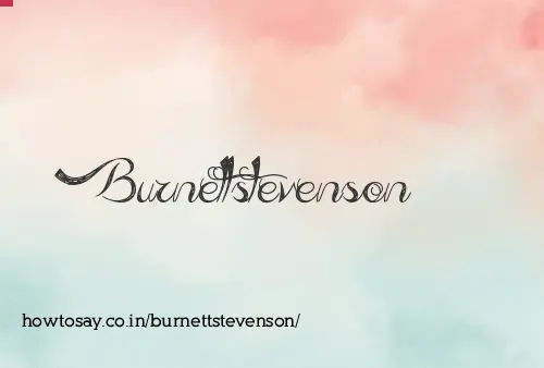 Burnettstevenson