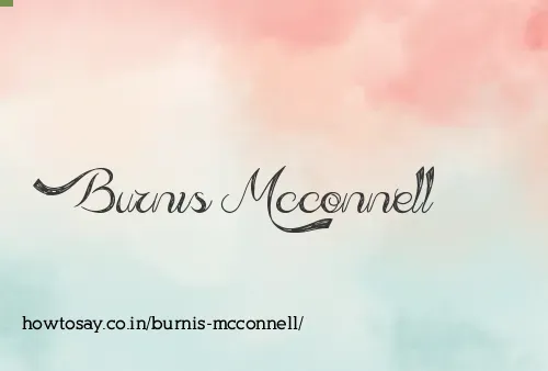 Burnis Mcconnell