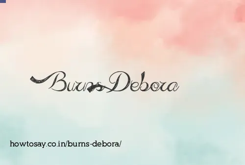 Burns Debora
