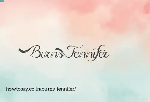 Burns Jennifer