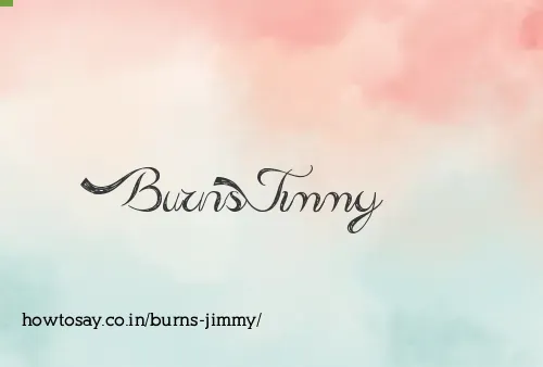 Burns Jimmy