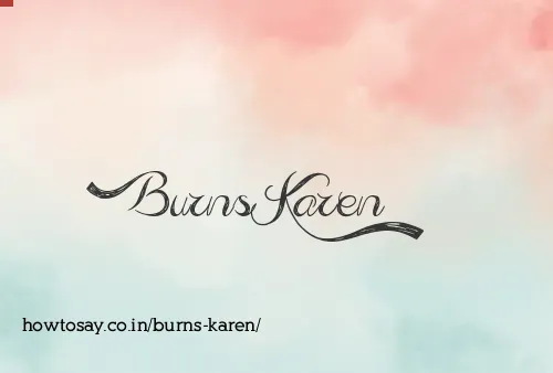 Burns Karen
