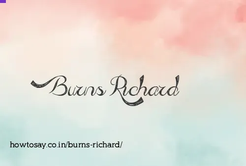Burns Richard