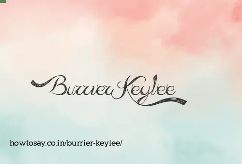 Burrier Keylee