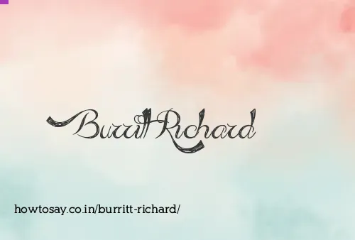 Burritt Richard