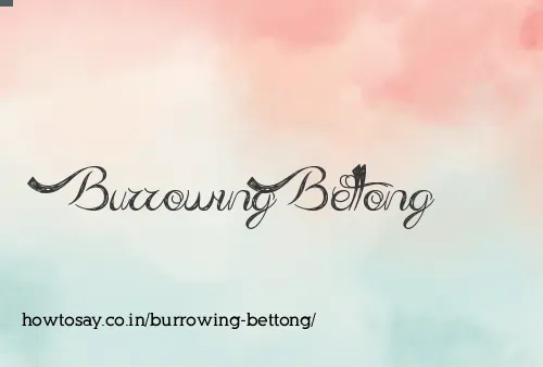 Burrowing Bettong