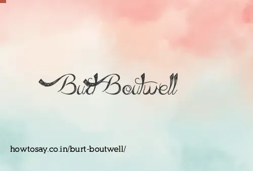 Burt Boutwell