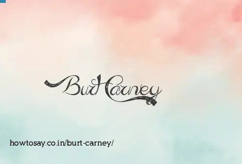 Burt Carney