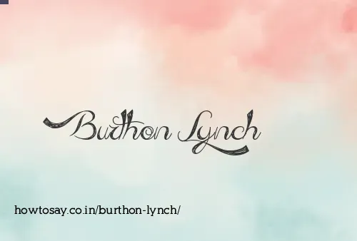 Burthon Lynch