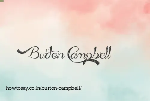 Burton Campbell