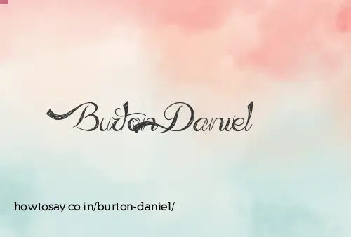 Burton Daniel