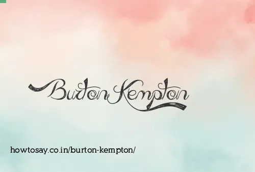 Burton Kempton