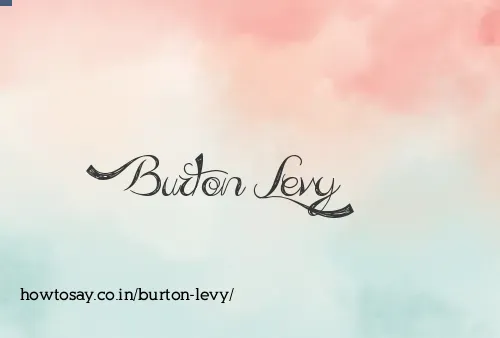 Burton Levy