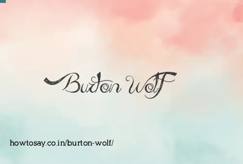 Burton Wolf