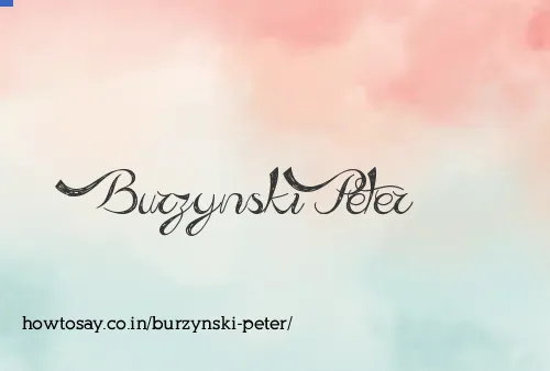 Burzynski Peter