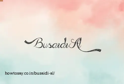 Busaidi Al