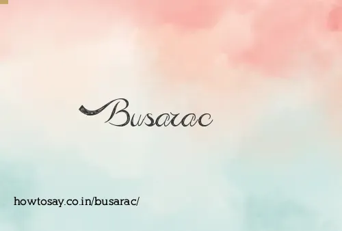 Busarac