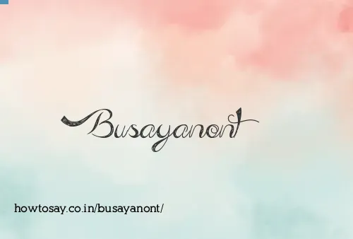 Busayanont