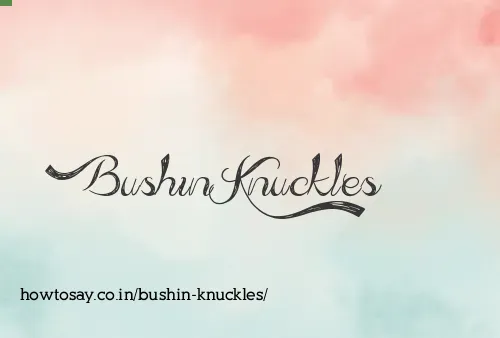 Bushin Knuckles