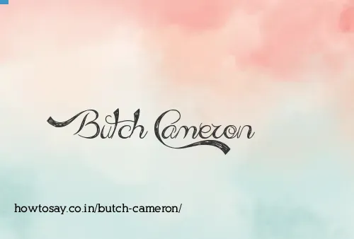 Butch Cameron