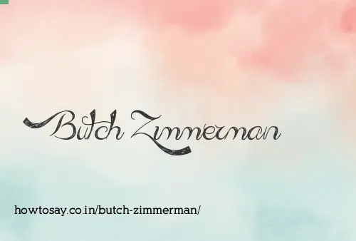 Butch Zimmerman