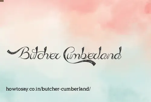 Butcher Cumberland