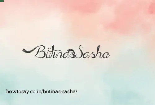 Butinas Sasha